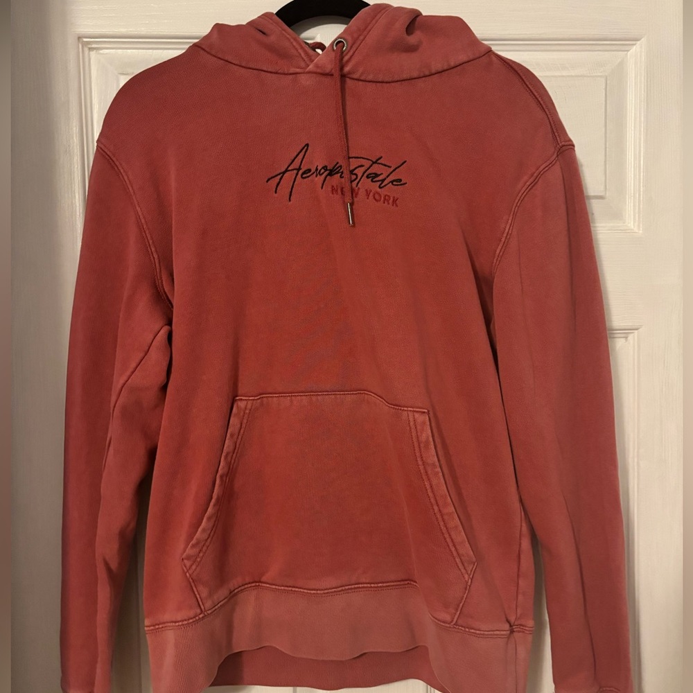 Aeropostale - Red Logo Hoodie